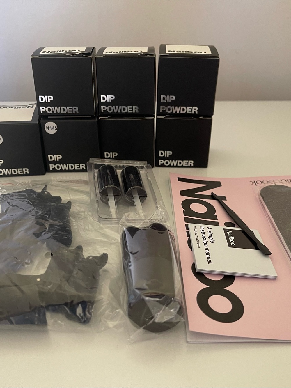 Nailboo Dip Powder and accessories